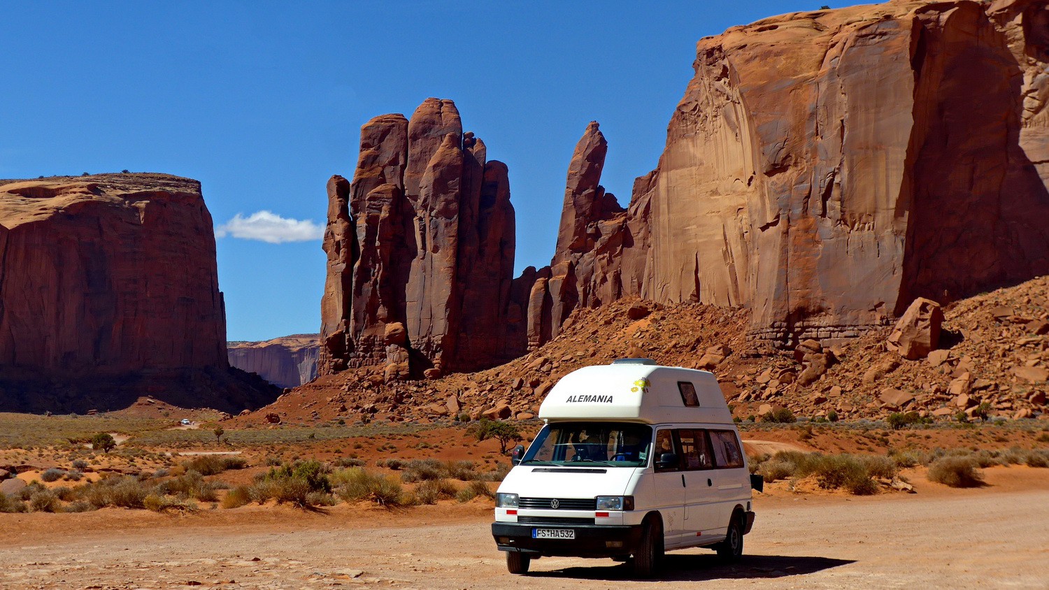 In the Monument Valley